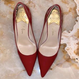 Cole Haan red patent leather ‘Nike Air’ heels